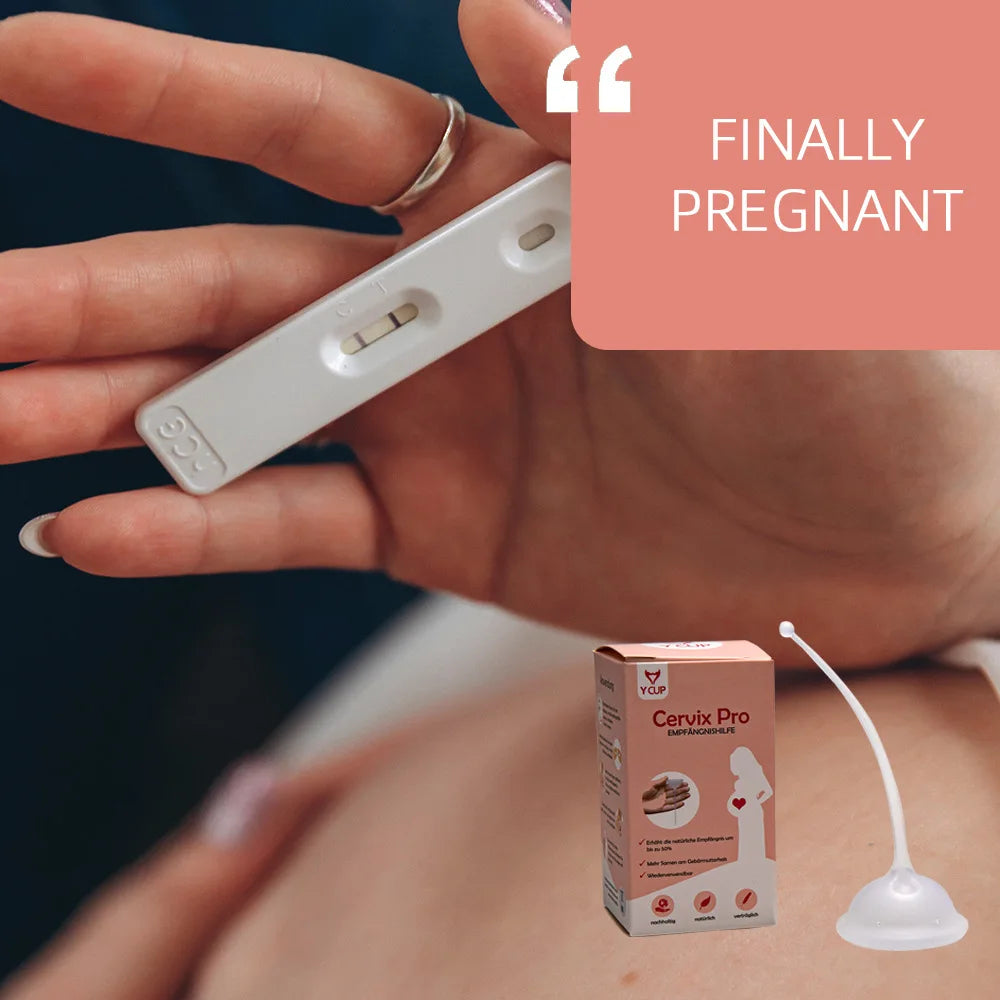 Silicone Fertility Conception Aid Cup Reusable Natural for Fertility Support Keep Sperm Close to Cervix