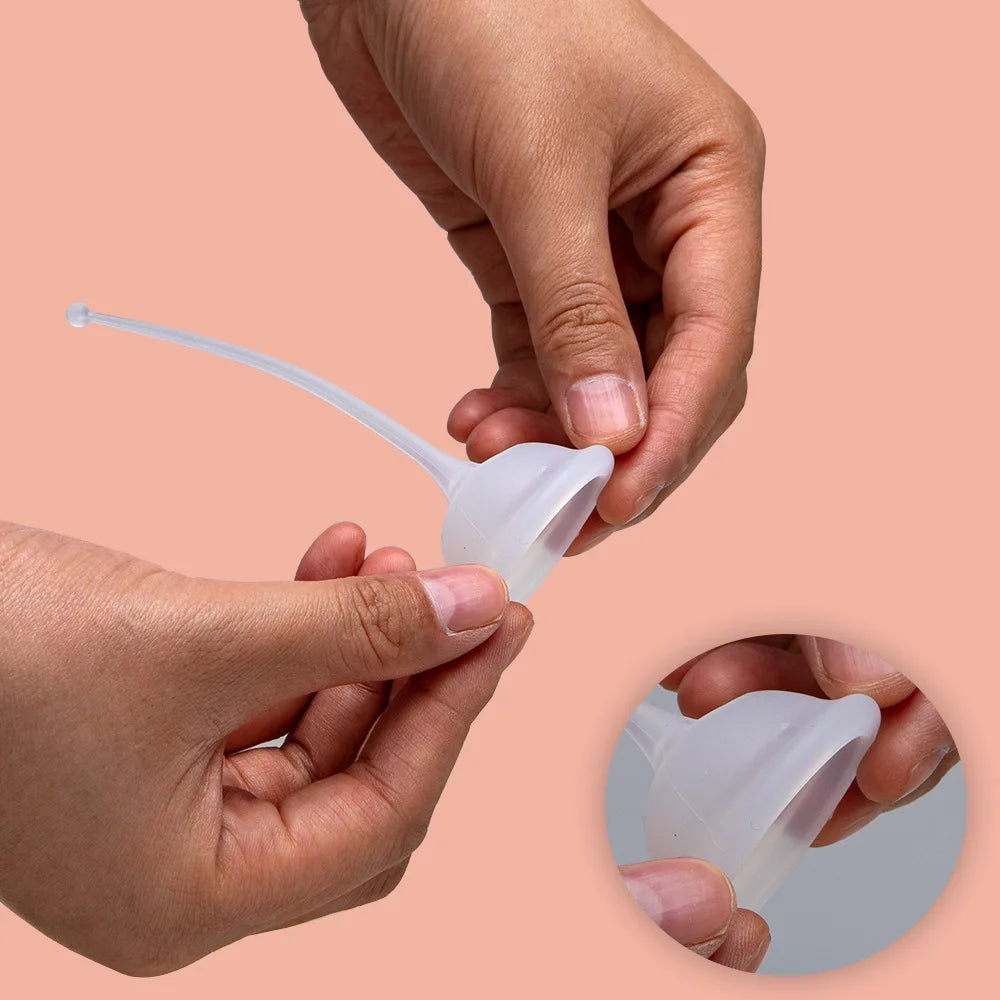 Silicone Fertility Conception Aid Cup Reusable Natural for Fertility Support Keep Sperm Close to Cervix